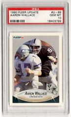 Aaron Wallace #U-69 Football Cards 1990 Fleer Update Prices