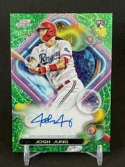 Josh Jung [Green Space Dust] #CCA-JJ Baseball Cards 2023 Topps Cosmic Chrome Autographs Prices