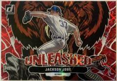 Jackson Jobe [Rapture] Baseball Cards 2023 Panini Donruss Unleashed Prices