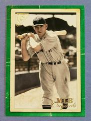 Mel Ott [Green] Baseball Cards 2021 Topps Gallery MLB Originals Prices