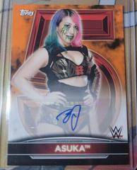 Asuka #5A-AS Wrestling Cards 2021 Topps WWE Women's Division 5th Anniversary Championship Autographs Prices