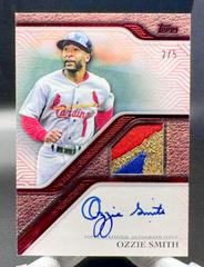 Ozzie Smith [Red] Baseball Cards 2024 Topps Reverence Autograph Patch Prices