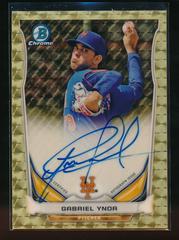 Gabriel Ynoa #GY Baseball Cards 2014 Bowman Chrome Autograph Prospects Prices