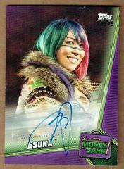 Asuka [Purple] Wrestling Cards 2019 Topps WWE Money in the Bank Autographs Prices