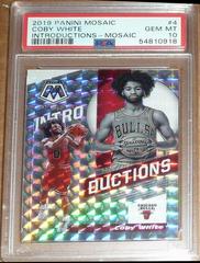 Coby White Basketball Cards 2019 Panini Mosaic Introductions Prices