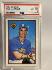 Tino Martinez #211 Baseball Cards 1989 Bowman Prices