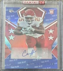 Clyde Edwards Helaire [Longevity Signature True Blue] #109 Football Cards 2020 Panini Rookies & Stars Prices