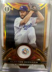Clayton Kershaw [Gold] #SOA-CK Baseball Cards 2023 Topps Tribute Stamp of Approval Relics Prices