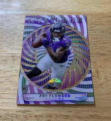 Zay Flowers [Stardust] #42 Football Cards 2023 Panini Illusions Mystique Prices