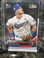 Josh Jung [Team Color Gradient] #WS-4 Baseball Cards 2023 Topps Now World Series Champions Prices
