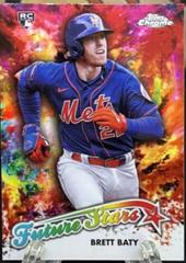 Brett Baty #FSU-19 Baseball Cards 2023 Topps Chrome Update Future Stars Prices