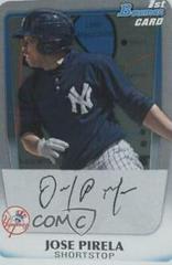 Jose Pirela #BP21 Baseball Cards 2011 Bowman Prospects Prices