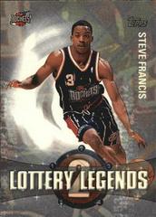 Steve Francis #LL2 Basketball Cards 2001 Topps Lottery Legends Prices