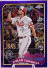 Nolan Schanuel [Purple] #T89C-49 Baseball Cards 2024 Topps 1989 Chrome Silver Pack Prices