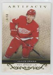 Jakub Vrana [Yellow] Hockey Cards 2021 Upper Deck Artifacts Prices