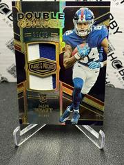 Jalin Hyatt [Gold] #DC-26 Football Cards 2023 Panini Plates and Patches Double Coverage Prices