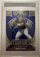Henry Davis [Blue Velocity] Baseball Cards 2023 Panini Chronicles Crusade Prices