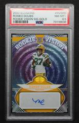 Romeo Doubs [Gold] #RVS-RD Football Cards 2022 Panini Illusions Rookie Vision Signatures Prices