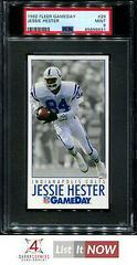 Jessie Hester Football Cards 1992 Fleer Gameday Prices