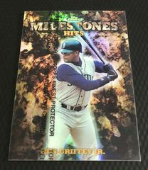 Ken Griffey Jr. [w/ Coating] Baseball Cards 1999 Finest Milestones Prices
