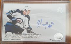 Cole Perfetti Hockey Cards 2021 SP Authentic Chirography Prices
