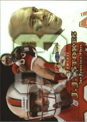 J.J. Stokes #156 Football Cards 1999 Flair Showcase Prices
