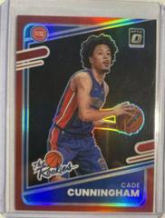 Cade Cunningham [Red] Basketball Cards 2021 Panini Donruss Optic The Rookies Prices