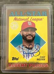 Albert Pujols [Gold] Baseball Cards 2023 Topps 1988 All Star Autographs Prices