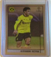 Giovanni Reyna Soccer Cards 2020 Topps Merlin Chrome UEFA Champions League Prices