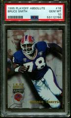 Bruce Smith #16 Football Cards 1995 Playoff Absolute Prices