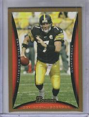 Ben Roethlisberger [Gold] #5 Football Cards 2008 Bowman Prices
