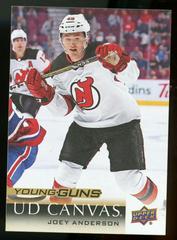 Joey Anderson Hockey Cards 2018 Upper Deck Canvas Prices