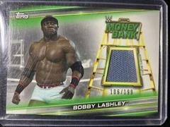 Bobby Lashley Wrestling Cards 2019 Topps WWE Money in the Bank Mat Relics Prices