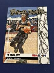 Ja Morant [Holo] #23 Basketball Cards 2021 Panini Hoops Prime Twine Prices