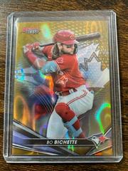 Bo Bichette [Gold Lava] Baseball Cards 2022 Bowman's Best Prices