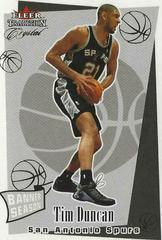 Tim Duncan #250 Basketball Cards 2003 Fleer Prices