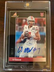 C. J. Stroud [Autograph Gold] #2 Football Cards 2023 Panini Chronicles Draft Picks Pinnacle Prices