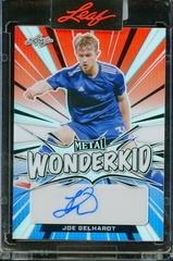 Joe Gelhardt [Prismatic Red White Blue] Soccer Cards 2022 Leaf Metal Wonderkid Autographs Prices