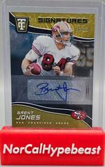 Brent Jones [Gold] #TCS-BJO Football Cards 2021 Panini Chronicles Totally Certified Signatures Prices