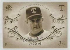 Nolan Ryan Baseball Cards 2005 SP Legendary Cuts Prices