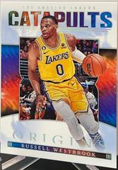 Russell Westbrook #17 Basketball Cards 2022 Panini Origins Catapults Prices