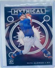 Pete Alonso #M-15 Baseball Cards 2020 Panini Donruss Optic Mythical Prices