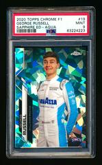 George Russell [Sapphire Aqua] #19 Racing Cards 2020 Topps Chrome Formula 1 Prices