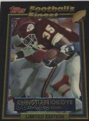 Christian Okoye #22 Football Cards 1992 Topps Finest Prices