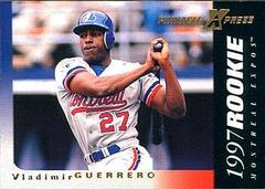 Vladimir Guerrero Baseball Cards 1997 Pinnacle X Press Prices