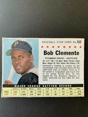 Bob Clemente [Hand Cut] #132 Baseball Cards 1961 Post Cereal Prices