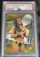 Kacy Catanzaro [Gold] Wrestling Cards 2020 Topps WWE Finest Prices