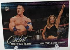 John Cena & Trish Stratus #MT-3 Wrestling Cards 2021 Topps WWE Coolest Mixed Tag Teams Prices