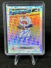 Freddie Freeman #CA-FF Baseball Cards 2022 Topps Chrome Logofractor Autographs Prices