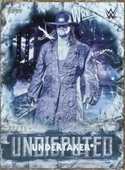 Undertaker [Blue] Wrestling Cards 2018 Topps WWE Undisputed Prices